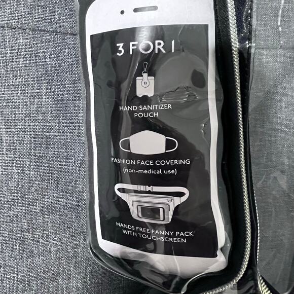 NWT Clear Backpack Stadium Approved Women and‎ Men Fanny Pack Crossbody - Picture 2 of 5